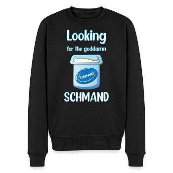 Looking for the goddamn Schmand - Pull Premium bio Homme - noir - Devant - Nico (187cm)