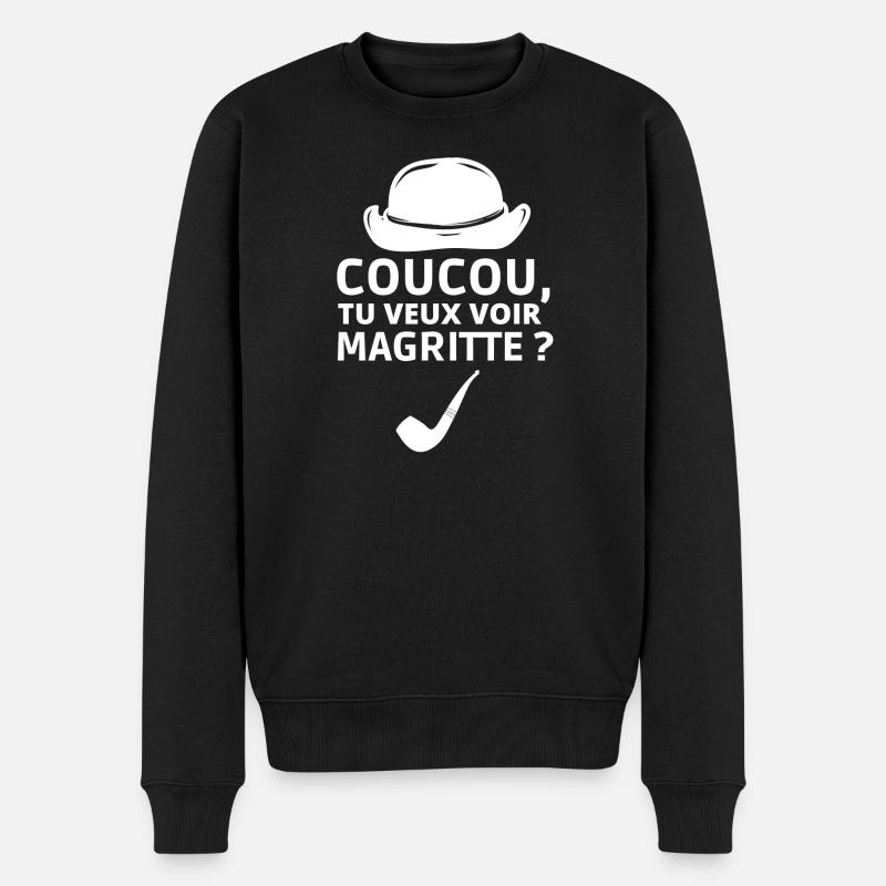 peintre, artiste peintre, peinture - Pull Premium bio Homme - noir
