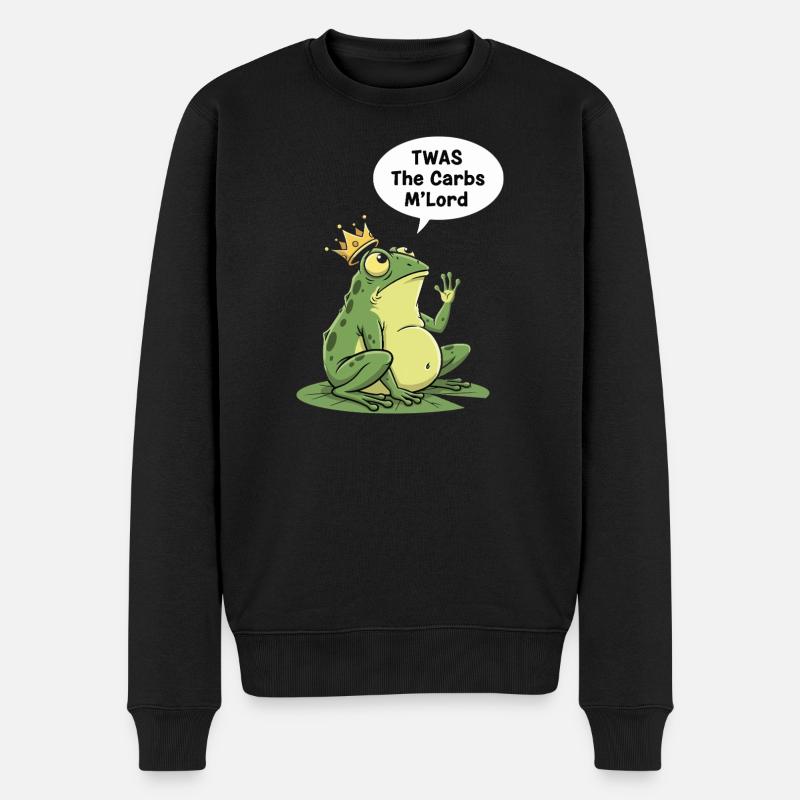 Regal Frog Carbohydrate King Design - Pull Premium bio Homme - noir