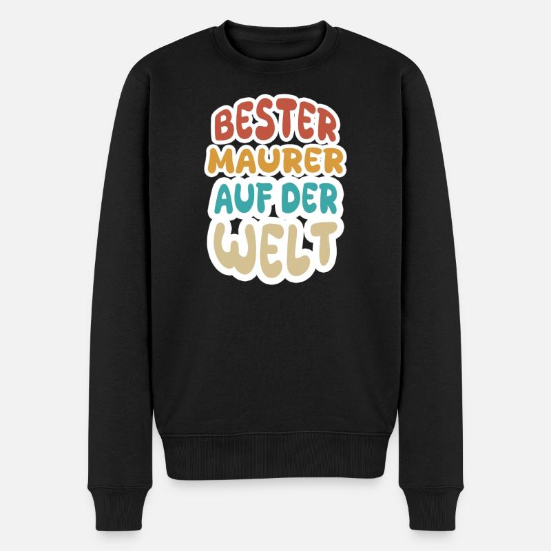 Nomination comme maçon - Pull Premium bio Homme - noir