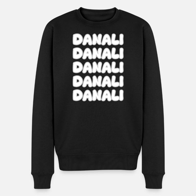 Geschenk für Danali - Männer Premium Bio Pullover - Schwarz