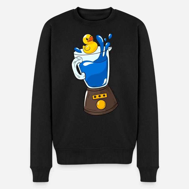 Canard mixeur - Pull Premium bio Homme - noir