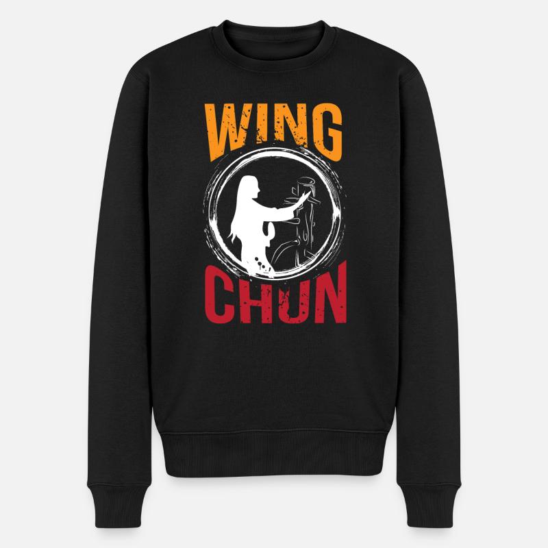 Wingtsun Wing chun - Pull Premium bio Homme - noir