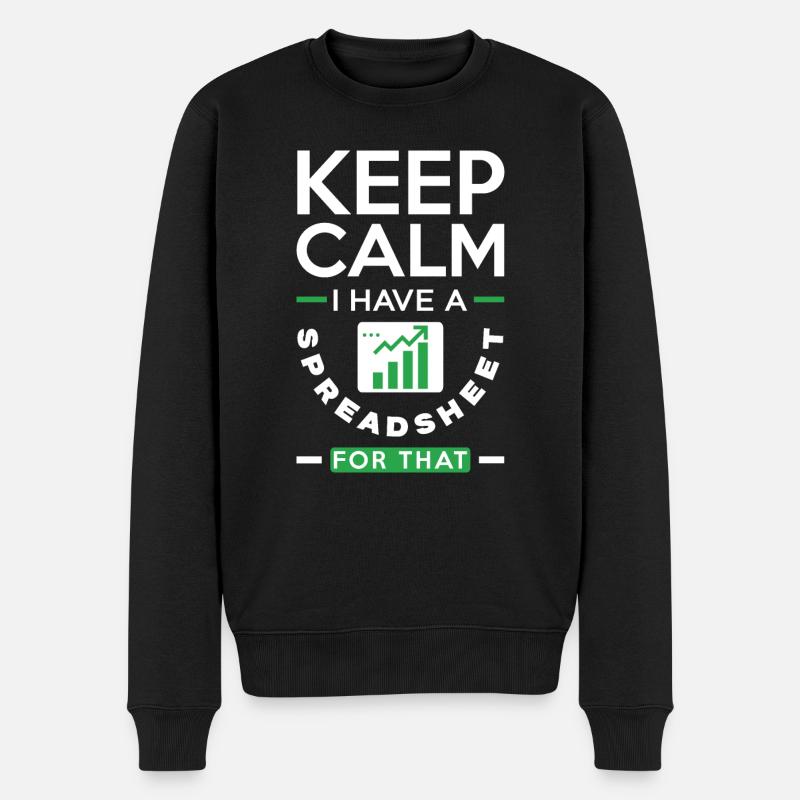 Data Engineering Datenanalyse Business - Männer Premium Bio Pullover - Schwarz