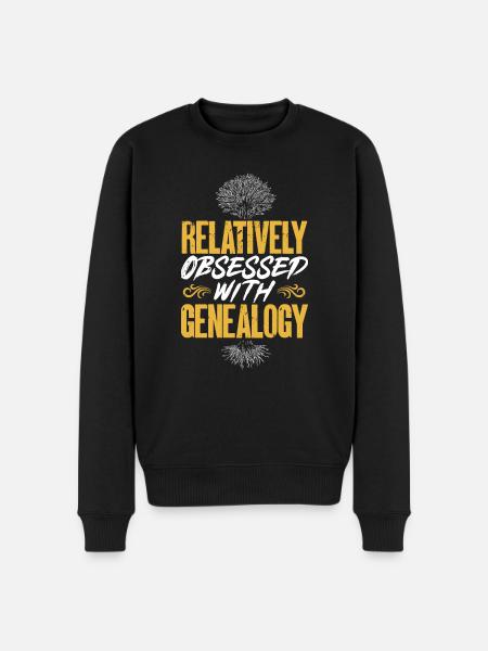 Genealogy Genealogy Genealogist - Men's Premium Organic Jumper - black
