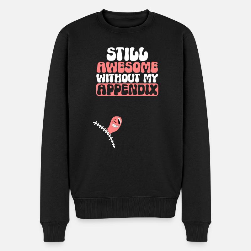 Appendicectomie Appendicite - Pull Premium bio Homme - noir