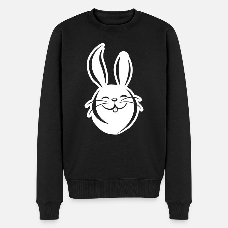 Lapin Lapin - Pull Premium bio Homme - noir