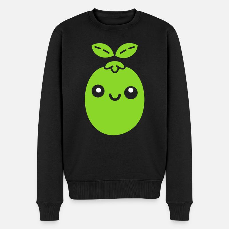 petit pois - Pull Premium bio Homme - noir