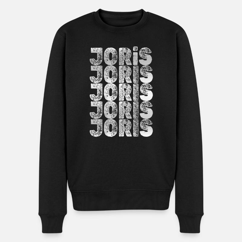 Bruder Joris - Männer Premium Bio Pullover - Schwarz