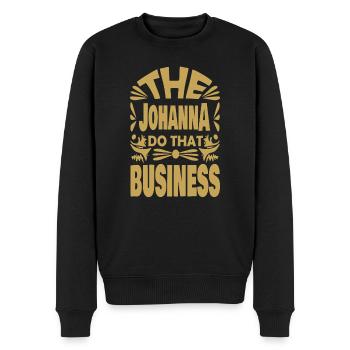 Cadeau pour Johanna - Pull Premium bio Homme - noir - Devant - Nico (187cm)