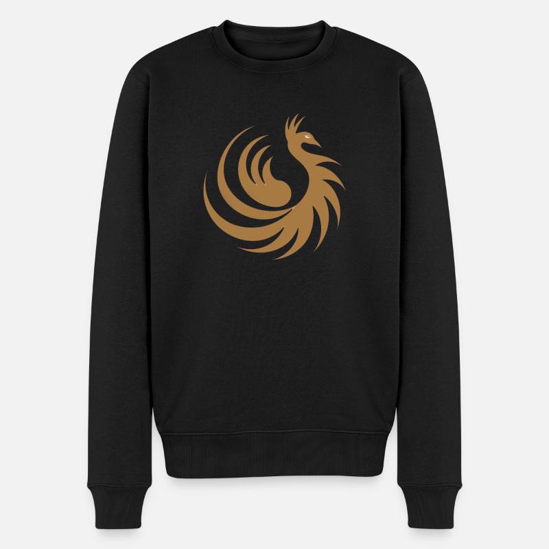 VIPES - Männer Premium Bio Pullover - Schwarz