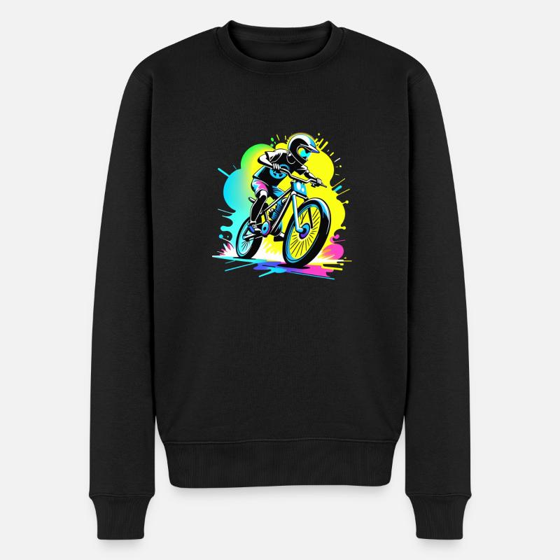 bmx - velo cyclisme - Pull Premium bio Homme - noir