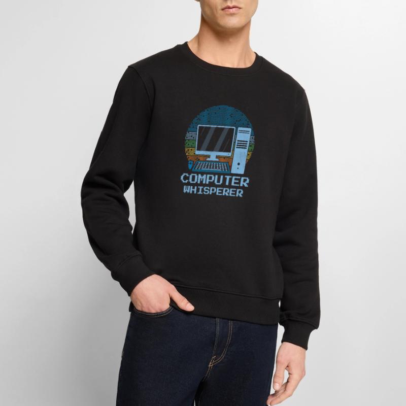 Computer Whisperer Computer Tech Support Männer Premium Bio Pullover