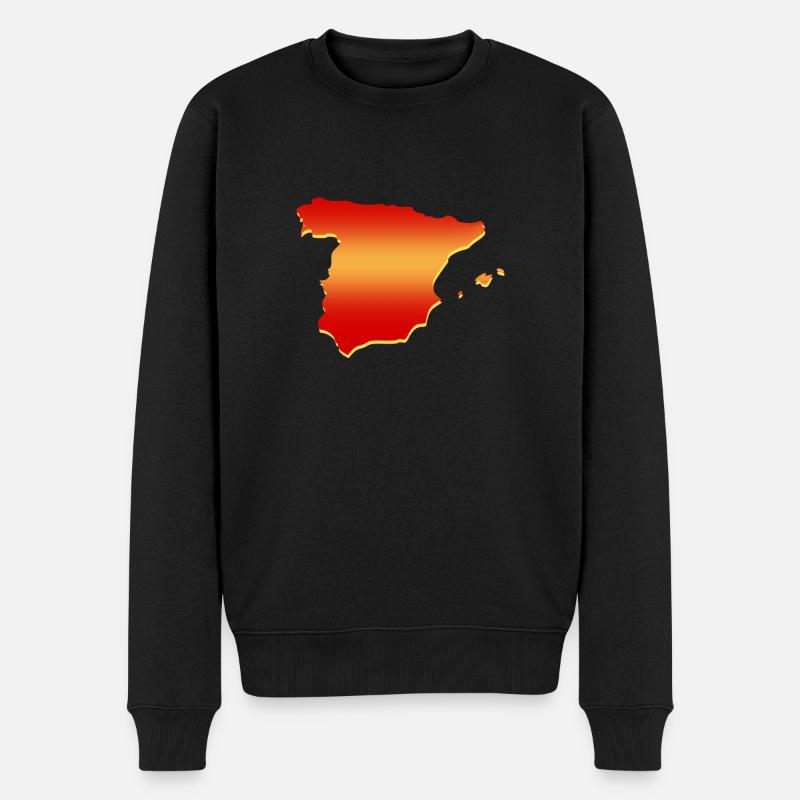 Espagne - Pull Premium bio Homme - noir