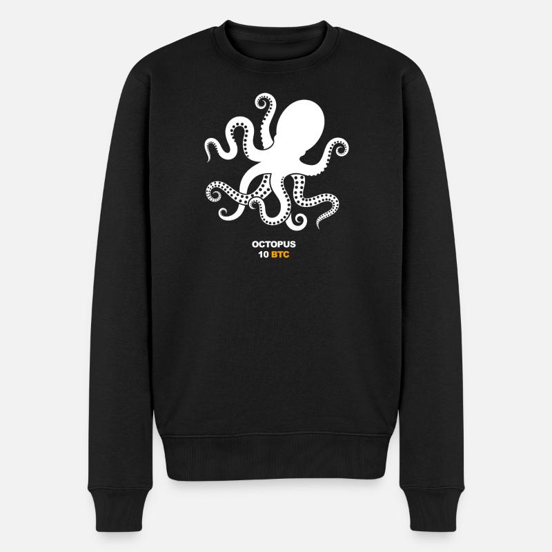Octopus | 10BTC - Pull Premium bio Homme - noir
