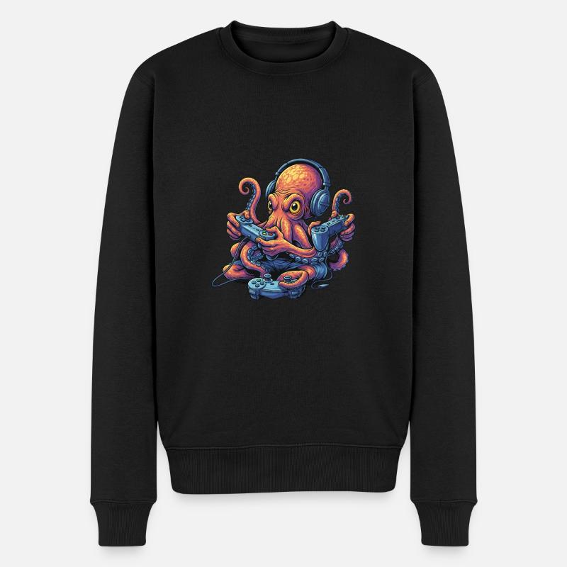 Gambling Octopus – My Gaming Octopus - Pull Premium bio Homme - noir