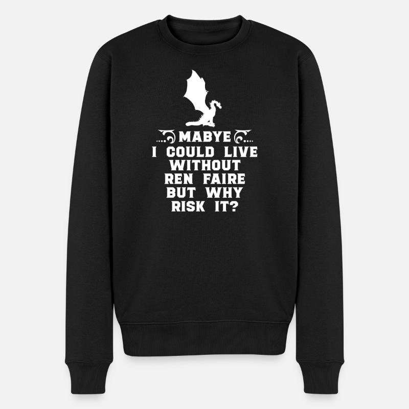 Marché médiéval - Pull Premium bio Homme - noir