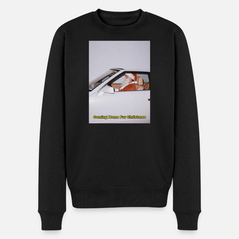 Apparence du véhicule du Père Noël - Pull Premium bio Homme - noir