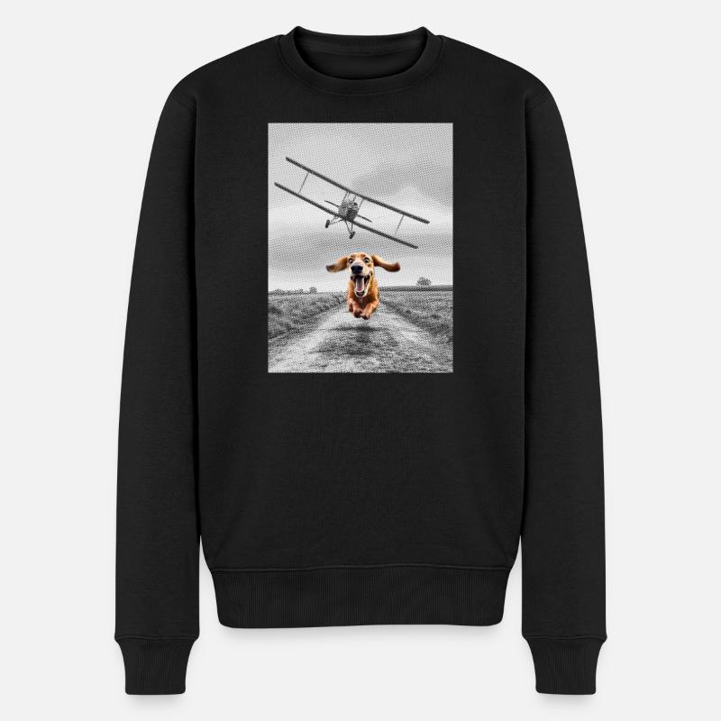 Nord-nord-ouest - Pull Premium bio Homme - noir