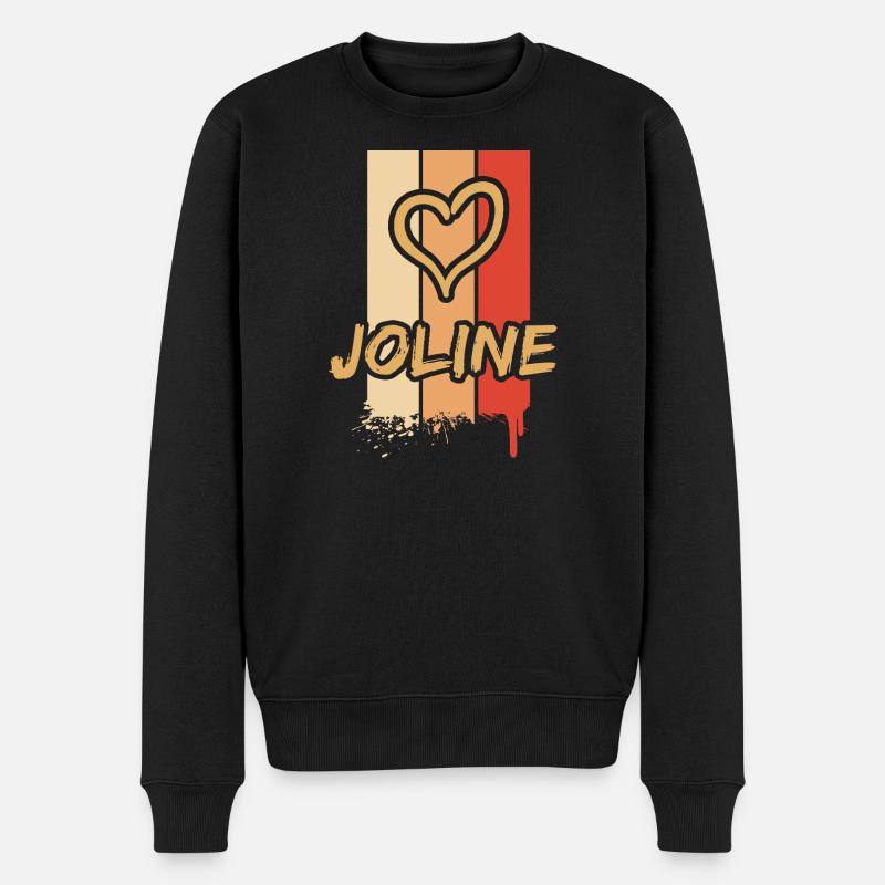 Cadeau pour Joline - Pull Premium bio Homme - noir