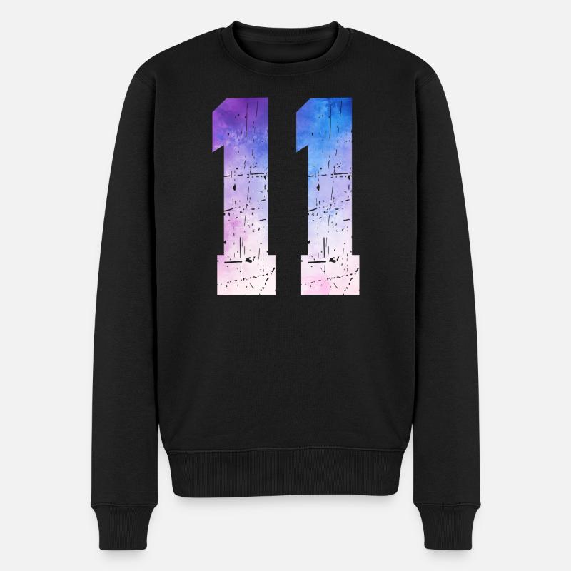 Issue 11 – 11th Anniversary Gift - Men's Premium Organic Jumper - black