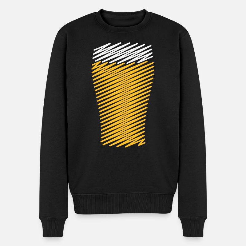 Conception XShatch - Pull Premium bio Homme - noir