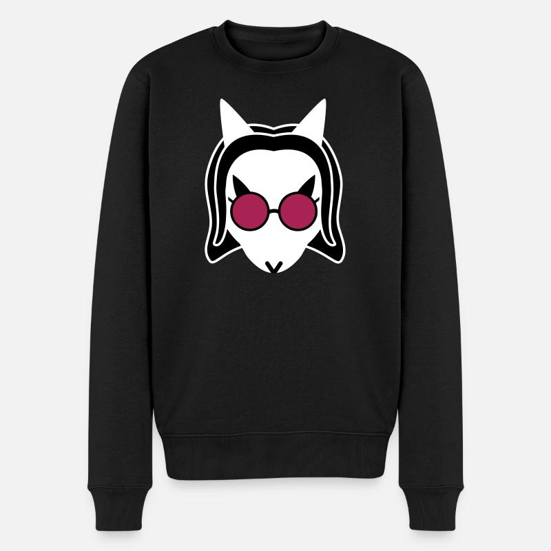 Der Ekuroeil der Dunkelheit - Männer Premium Bio Pullover - Schwarz