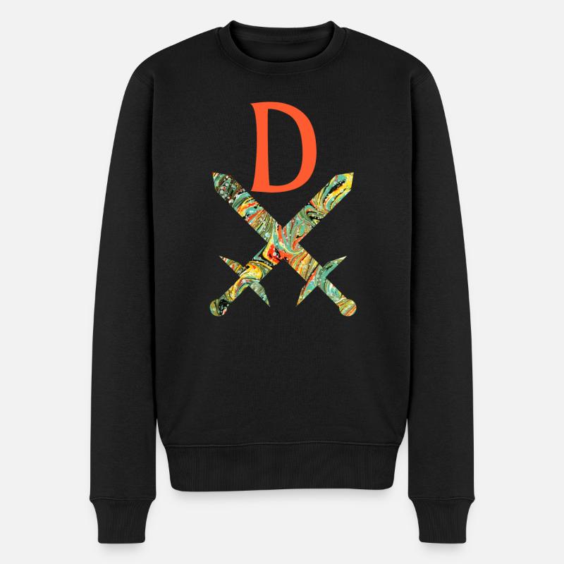 épées croisées e 200 d - Pull Premium bio Homme - noir