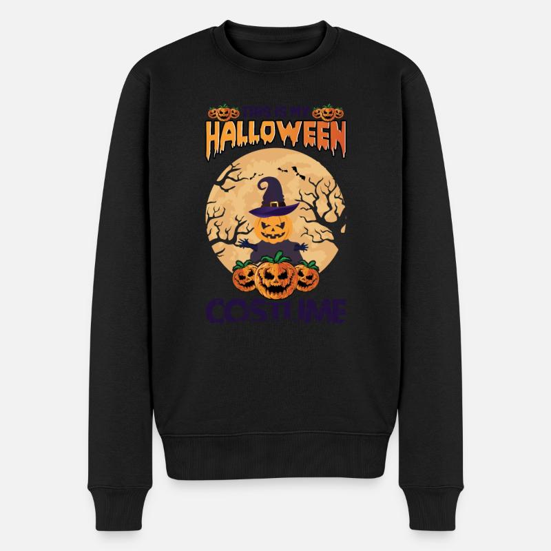 c’est mon costume d’Halloween - Pull Premium bio Homme - noir