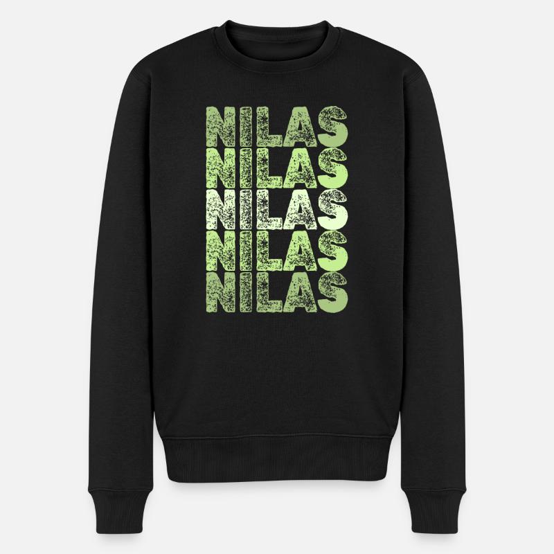 Nilas - Pull Premium bio Homme - noir