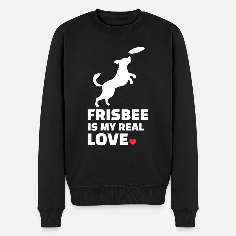 J’adore le frisbee - Pull Premium bio Homme - noir