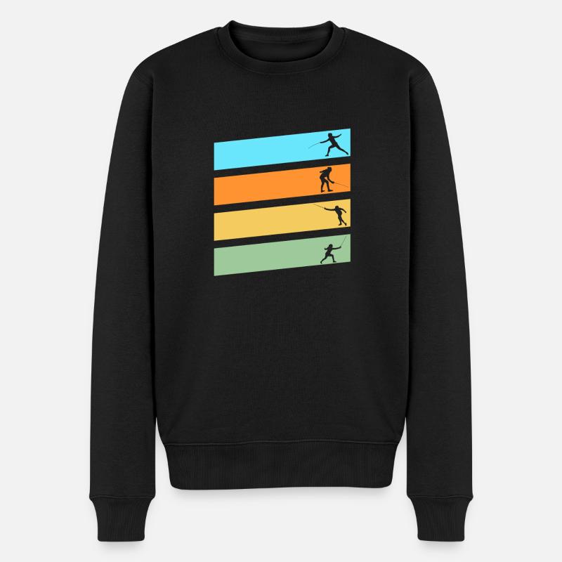 Clôture Clôture - Pull Premium bio Homme - noir