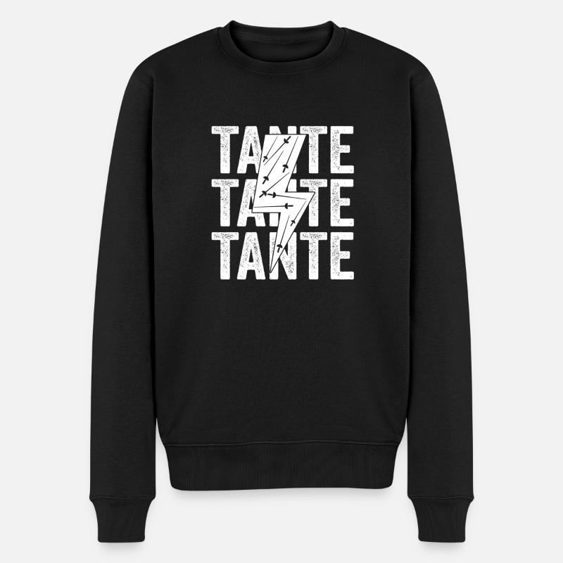 Escrimeur Tante Escrime - Pull Premium bio Homme - noir