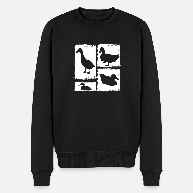 Canards - Pull Premium bio Homme - noir