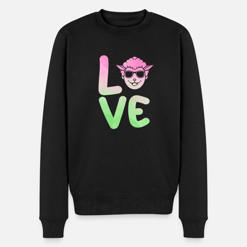 Mouton berger - Pull Premium bio Homme - noir