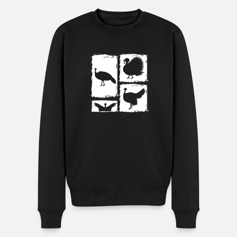 Turquie - Pull Premium bio Homme - noir