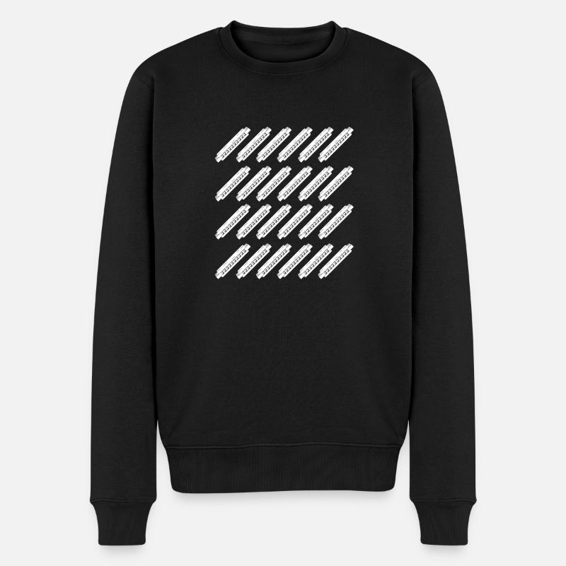 Harmonica Harmonica - Pull Premium bio Homme - noir