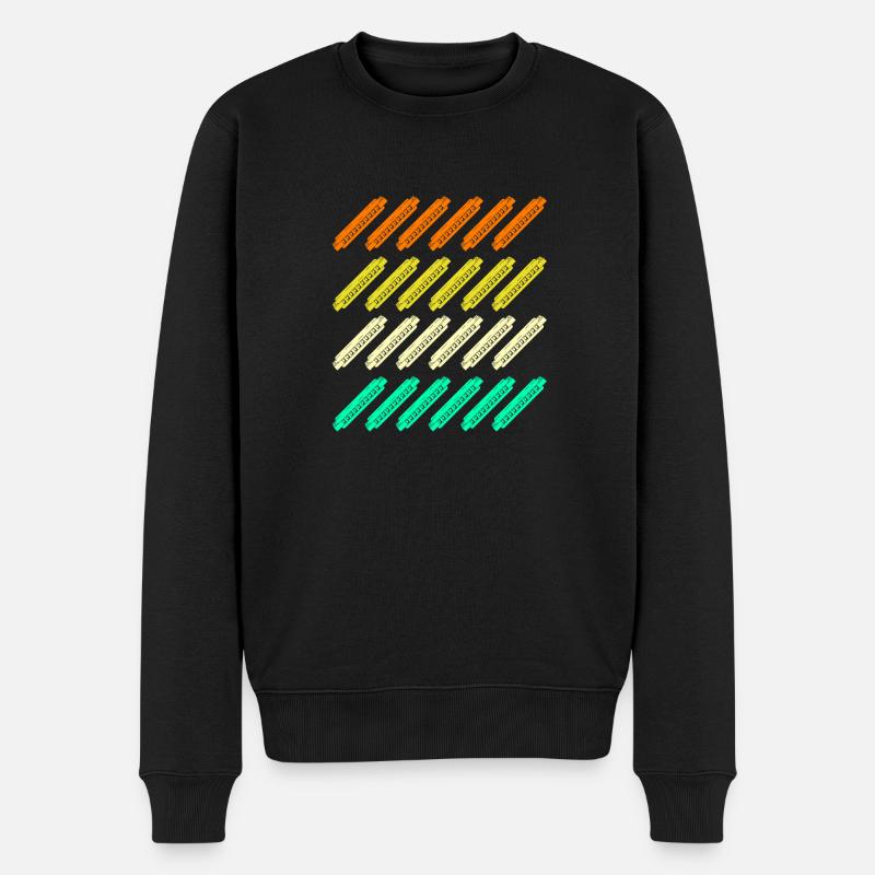 Harmonica Harmonica - Pull Premium bio Homme - noir