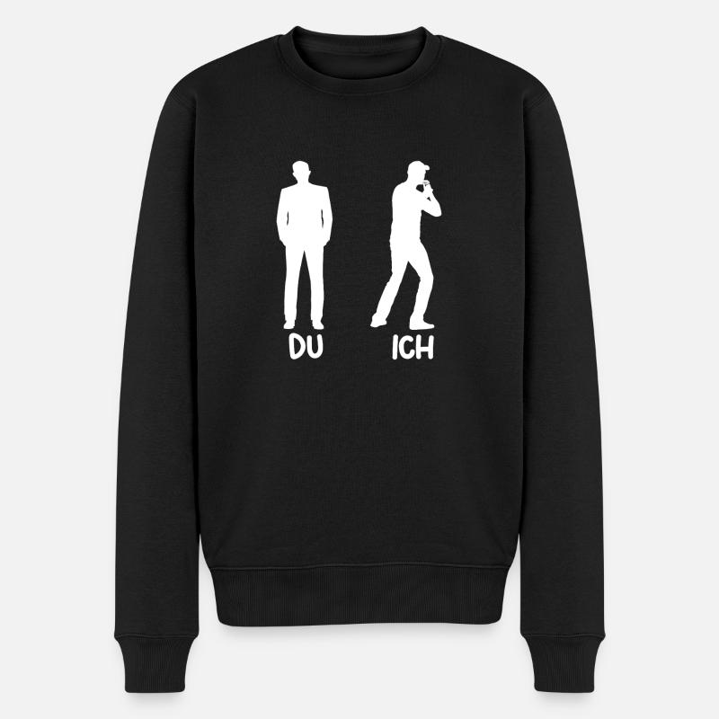 Harmonica Harmonica - Men's Premium Organic Jumper - black
