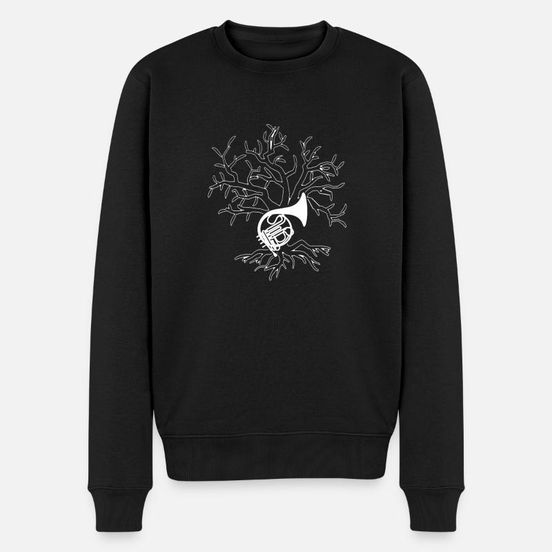 Cor français - Pull Premium bio Homme - noir