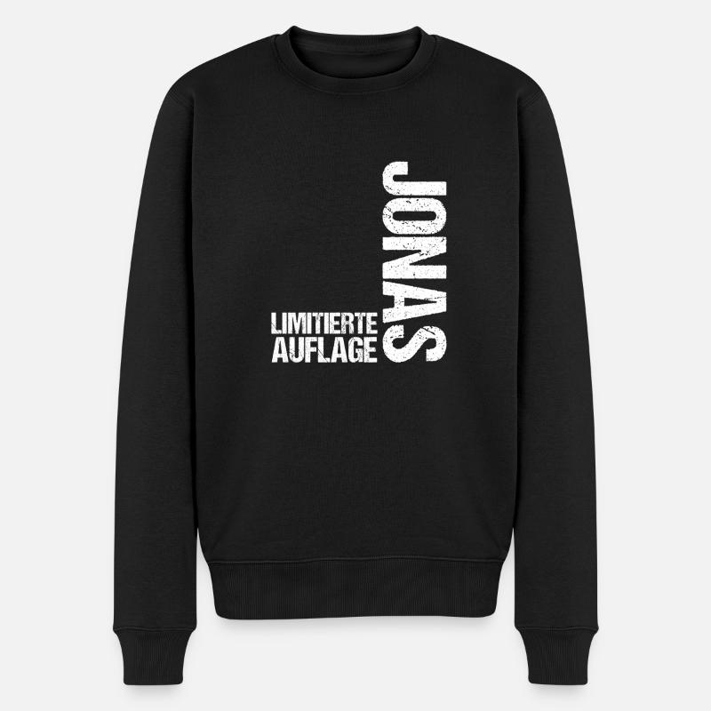 Jonas - Pull Premium bio Homme - noir