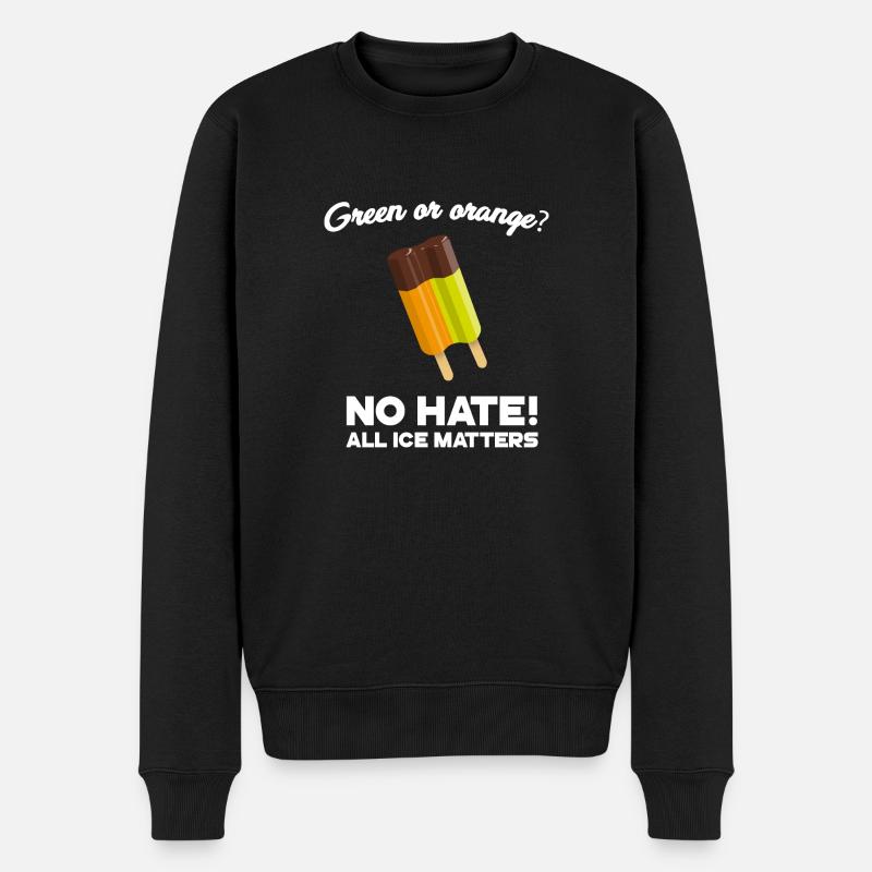 Twinni - Männer Premium Bio Pullover - Schwarz