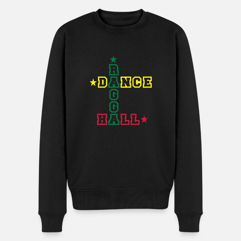 ragga dance hall - Pull Premium bio Homme - noir