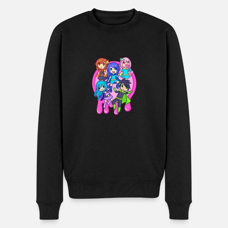 Super-héros Pink Slime Krew - Pull Premium bio Homme - noir
