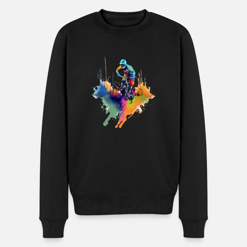 VTT Loic - Pull Premium bio Homme - noir