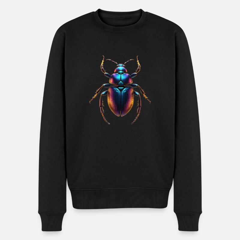 Bug - Männer Premium Bio Pullover - Schwarz