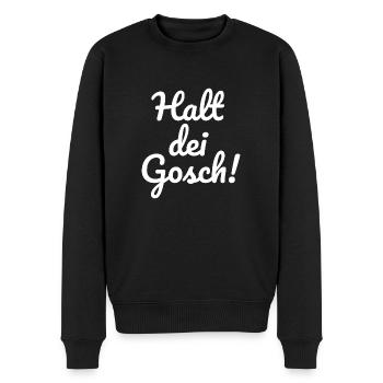 Mannheim Monnem Mannheimat - Men's Premium Organic Jumper - black - Front - Nico (187cm)