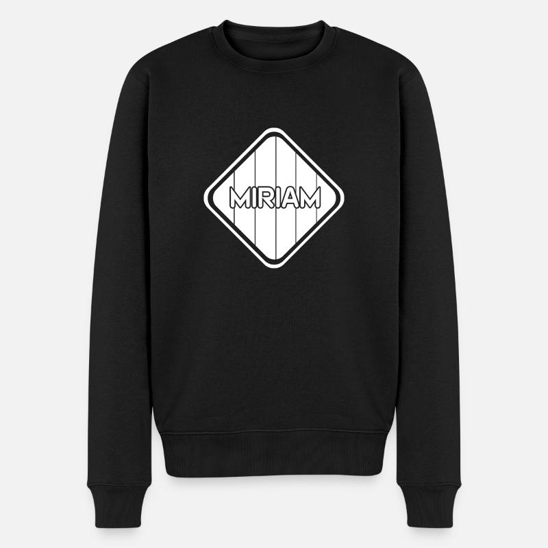 Cadeau pour Miriam - Pull Premium bio Homme - noir