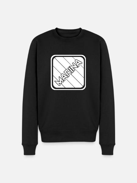 Gift for Marina - Men's Premium Organic Jumper - black