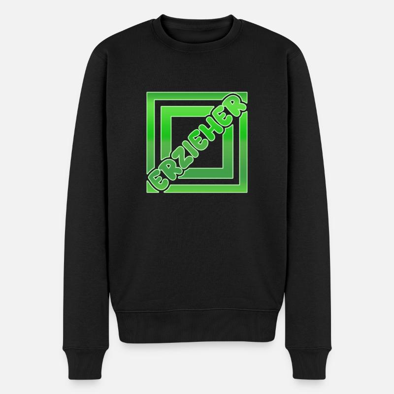 Cadeau pour les éducateurs - Pull Premium bio Homme - noir